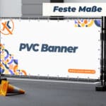 PVC Banner mit Digitaldruck - Festes Format